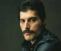 Retrato de Freddie Mercury